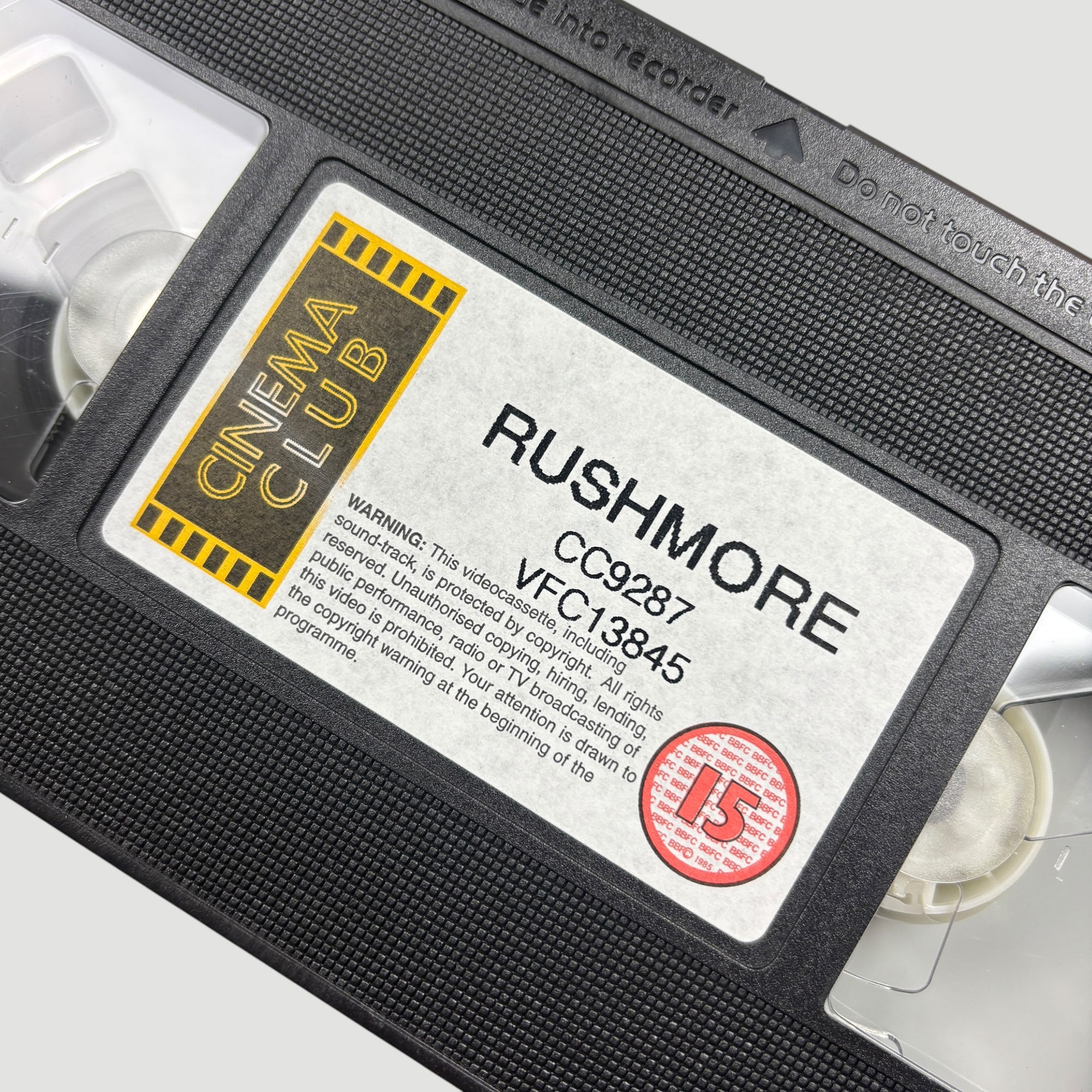 1999 Rushmore UK VHS