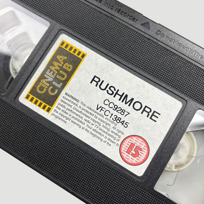1999 Rushmore UK VHS