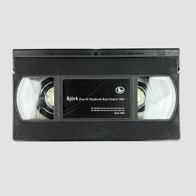 1997 Bjork Live at Sheperds Bush VHS
