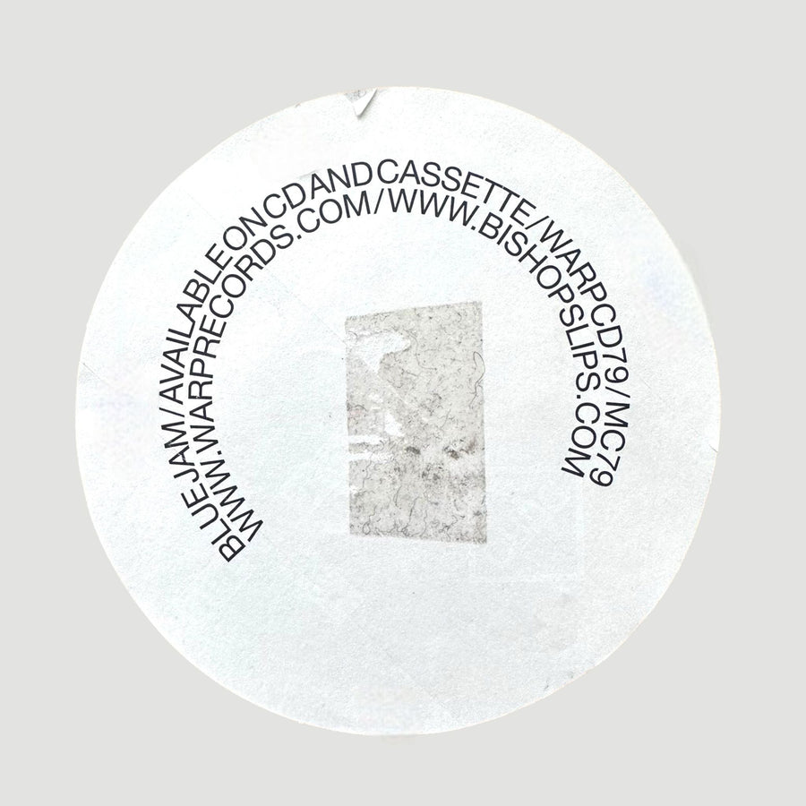 2000 Chris Morris 'Blue Jam' Warp Records Sticker