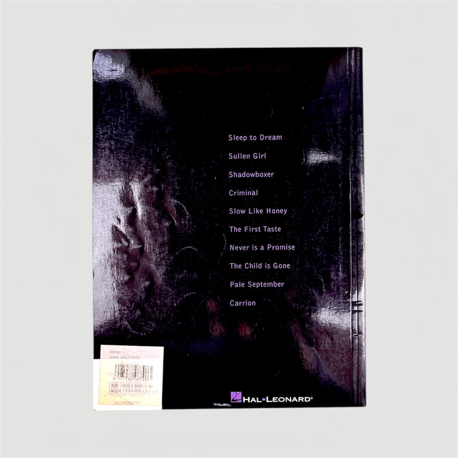 1996 Fiona Apple Tidal Piano/Vocal/Guitar Book