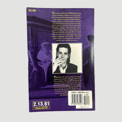 1997 Nick Cave King Ink II 1st Edition