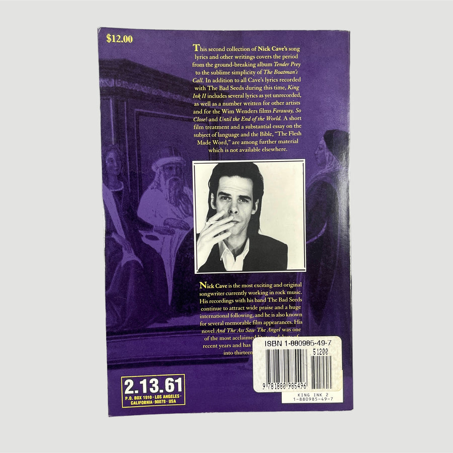 1997 Nick Cave King Ink II 1st Edition