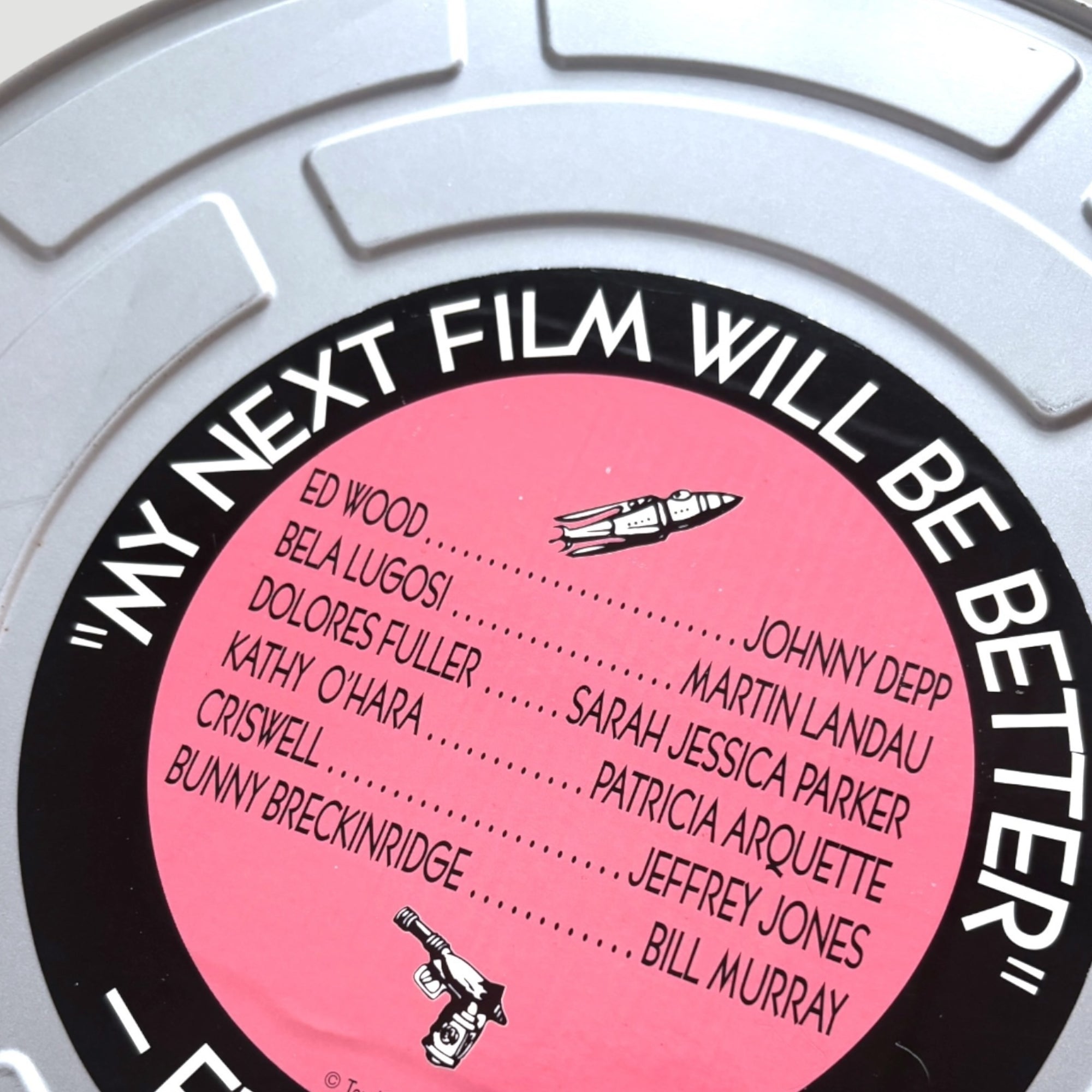 1994 Ed Wood Promo Can T-Shirt/OST CD