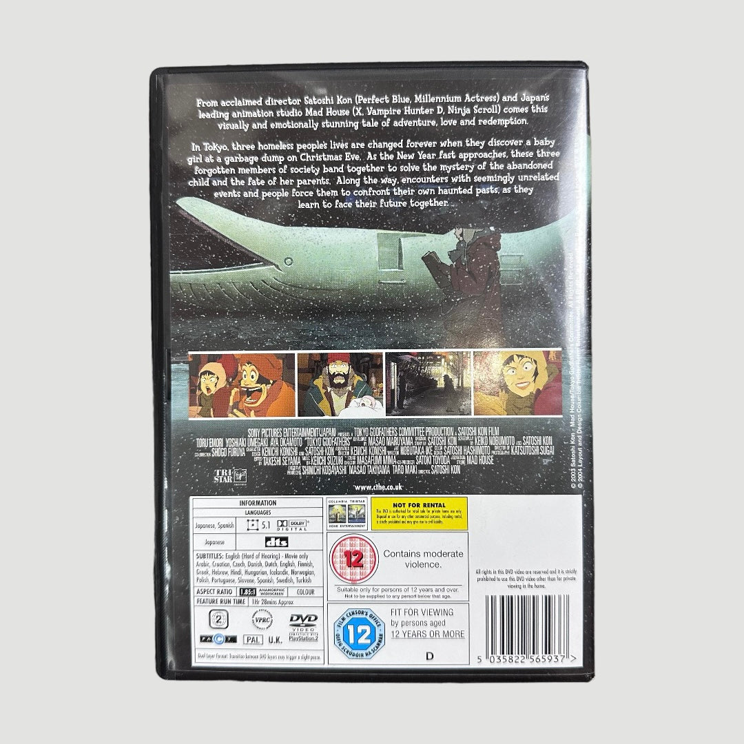00's Satoshi Kon Tokyo Godfathers DVD