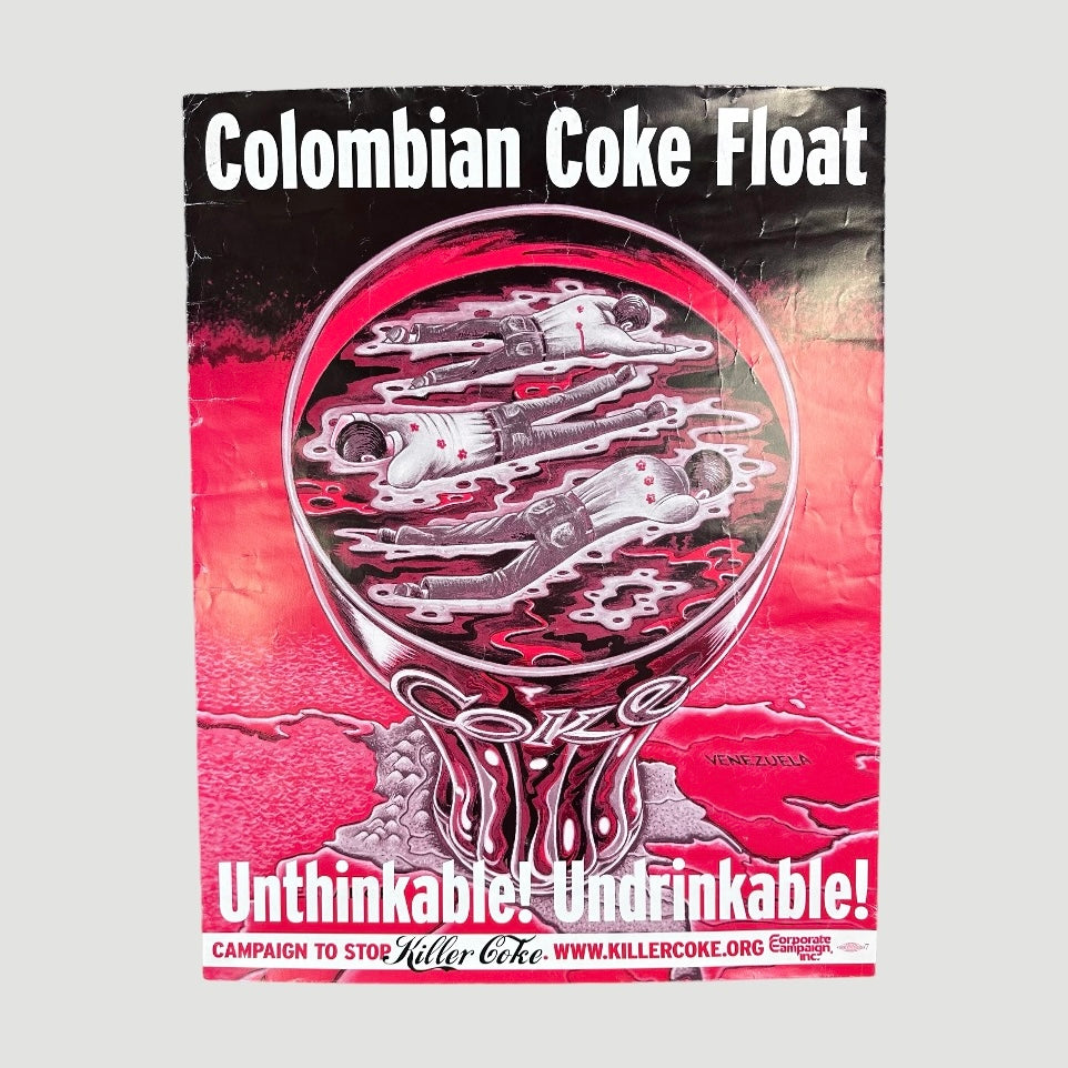 2003 Colombian Coke Float: Unthinkable! Undrinkable! Poster
