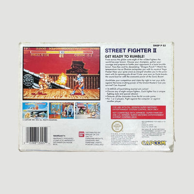 1992 Capcom Streetfighter 2 SNES Game