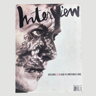 1990 Interview Magazine David Bowie Issue