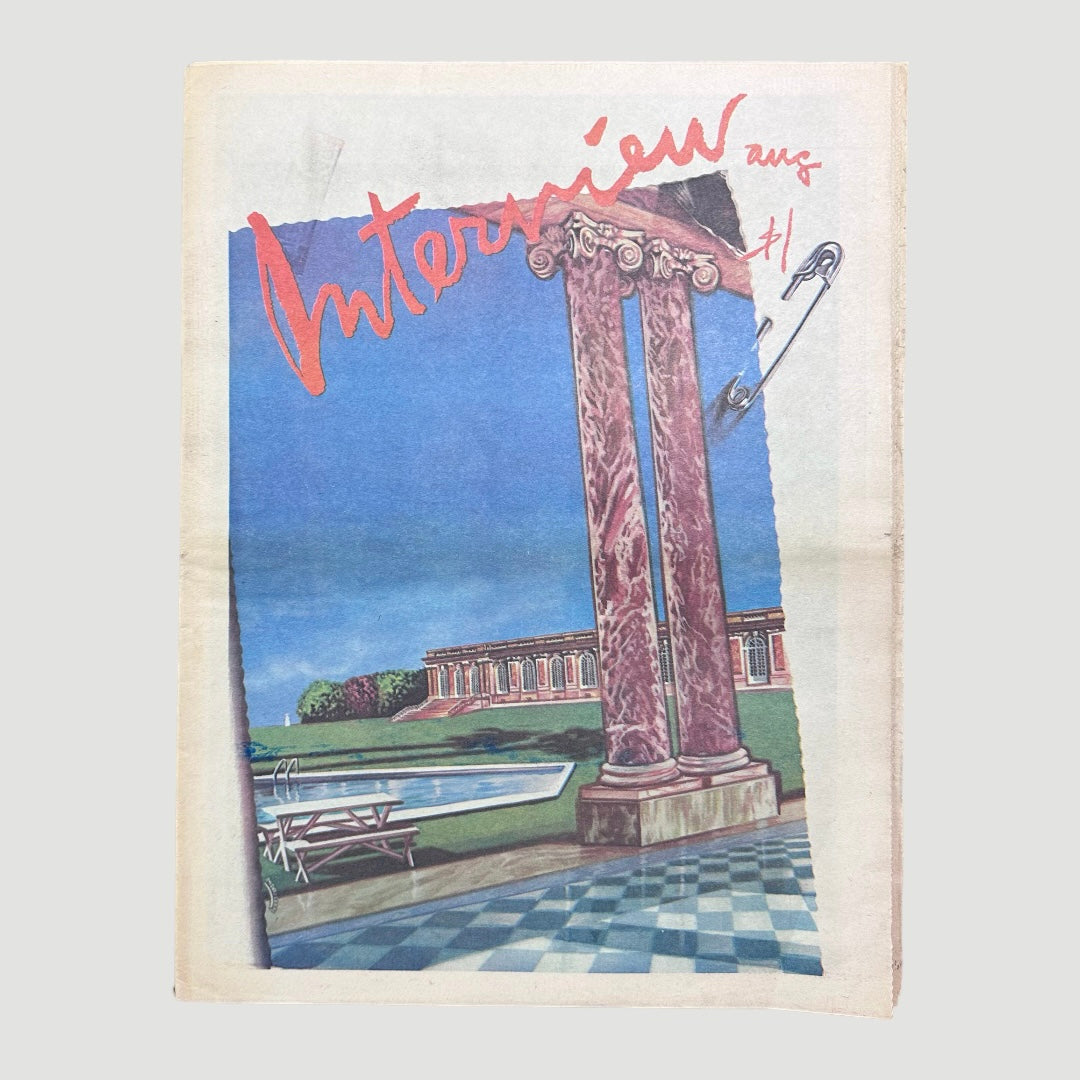 1977 Interview Magazine August Issue