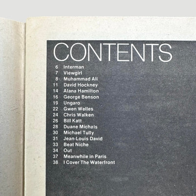 1977 Interview Magazine August Issue