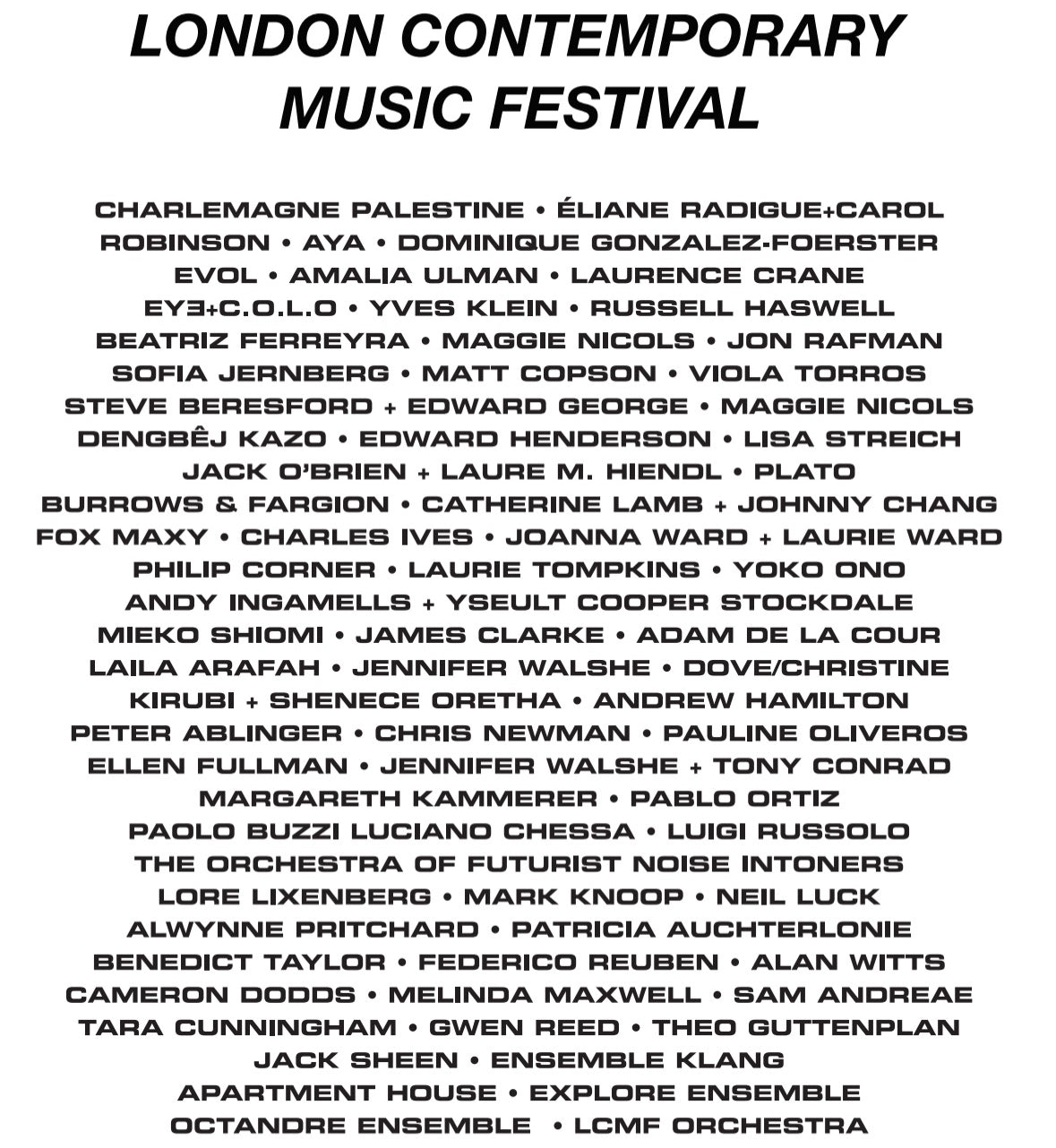 LCMF x UG Grid White T-Shirt