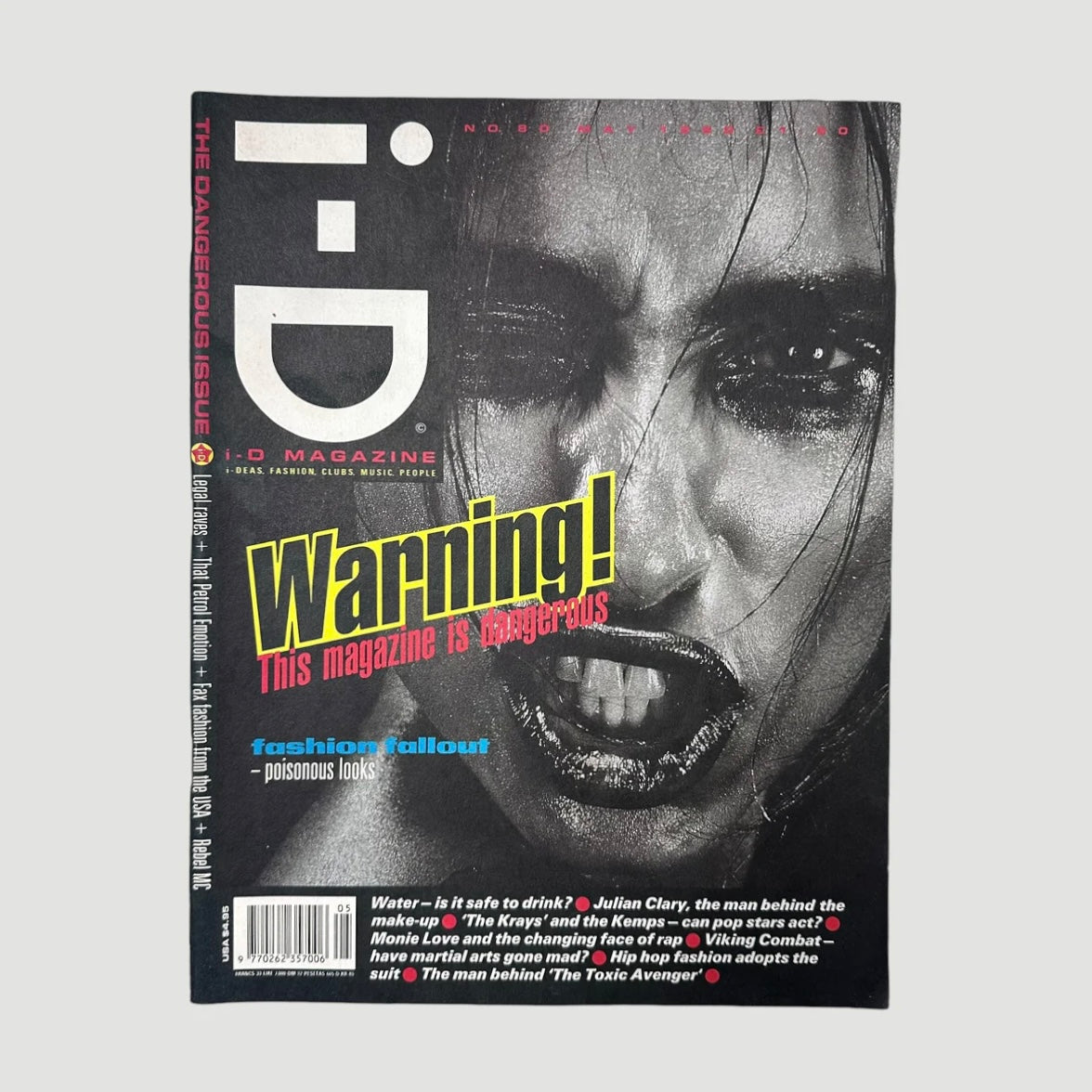 1990 i-D Magazine Warning Issue