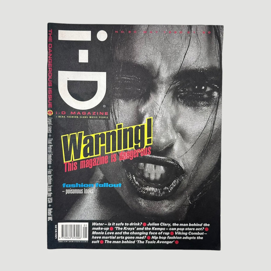 1990 i-D Magazine Warning Issue