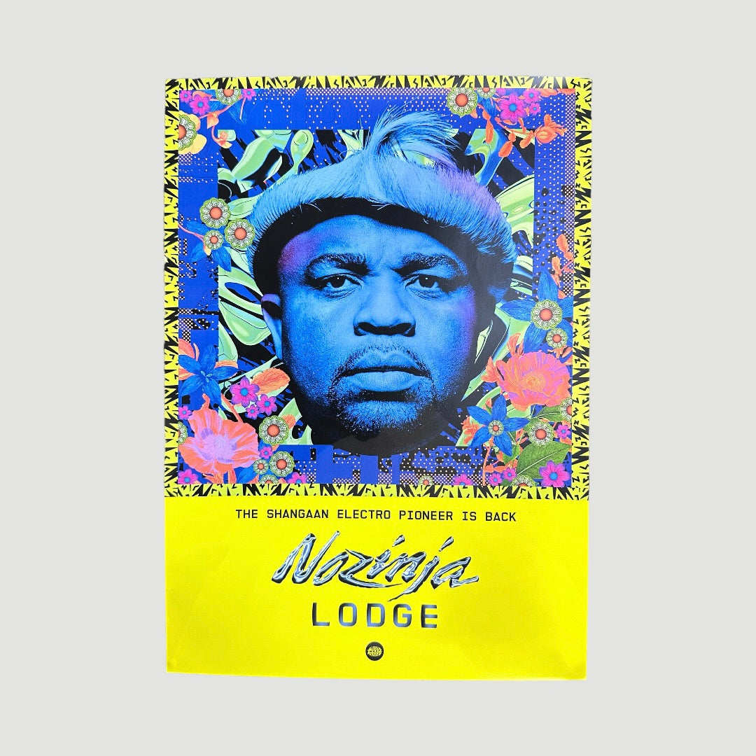 2015 Nozinja Lodge Warp Records Poster