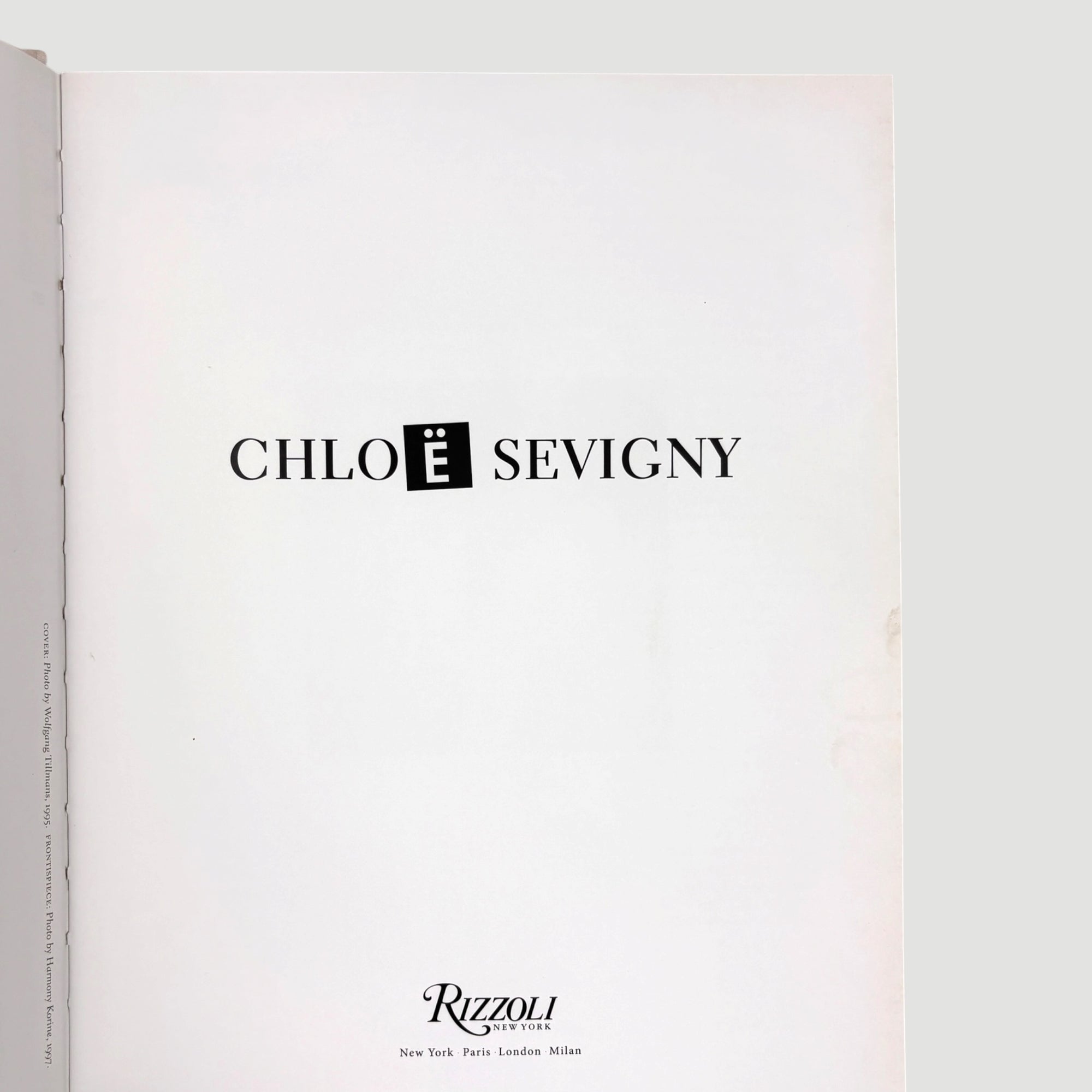2015 Chloë Sevigny Rizolli Book 1st Edition