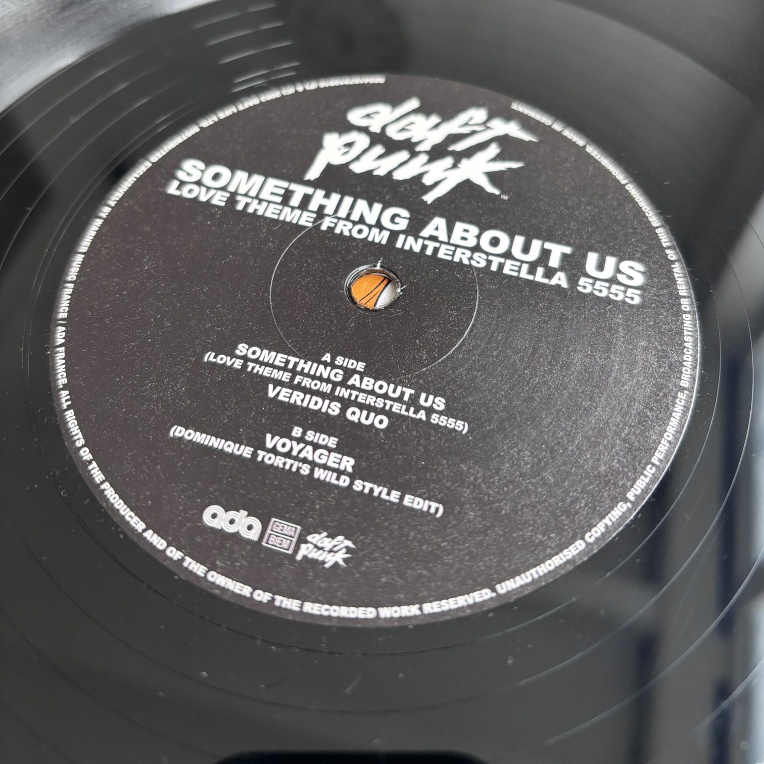 2024 Daft Punk Something About Us (Love Theme From Interstella 5555) 12" Single