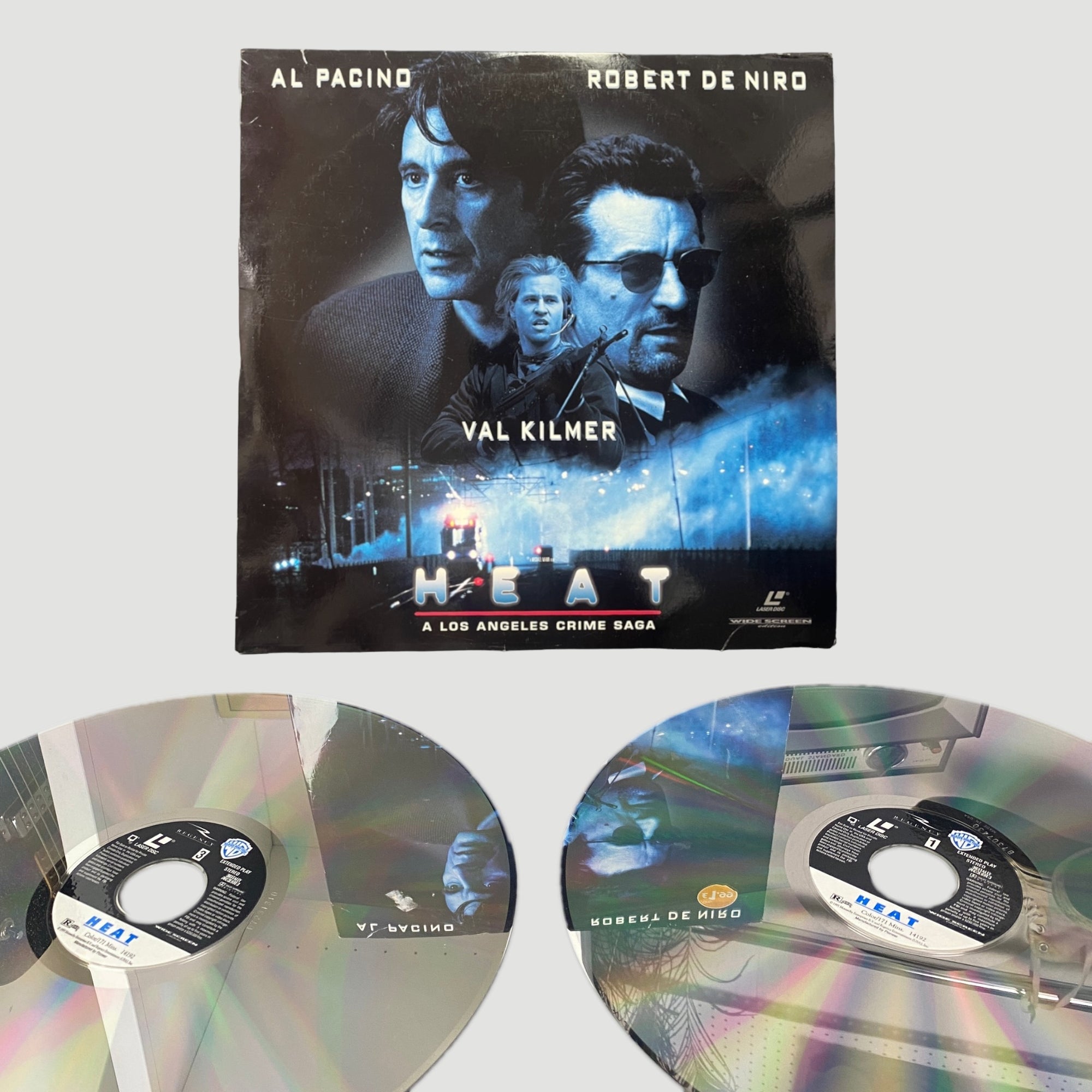 1996 Heat Double Laserdisc Set