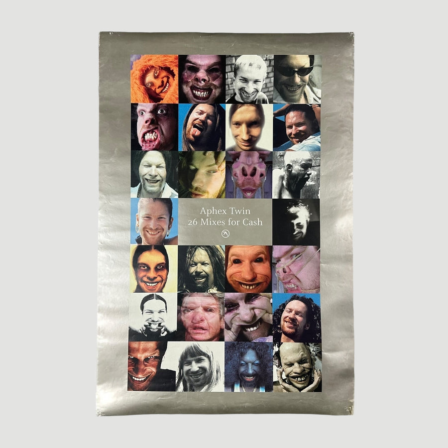 2003 Aphex Twin 26 Mixes for Cash Poster