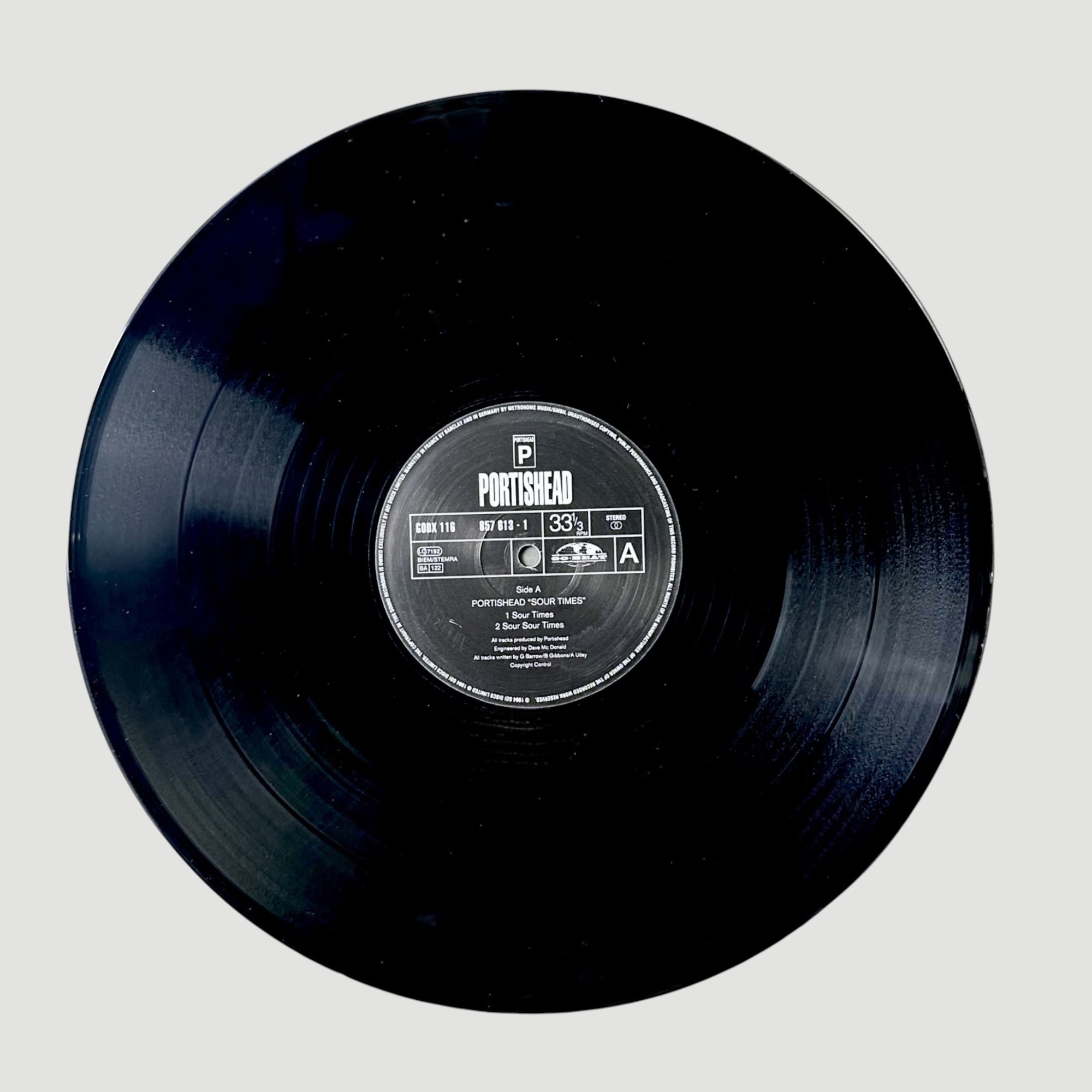 1994 Portishead Numb UK 12" Single