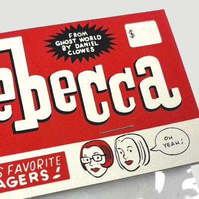 2001 Ghost World Enid & Rebecca Cloth Dolls (Sealed)