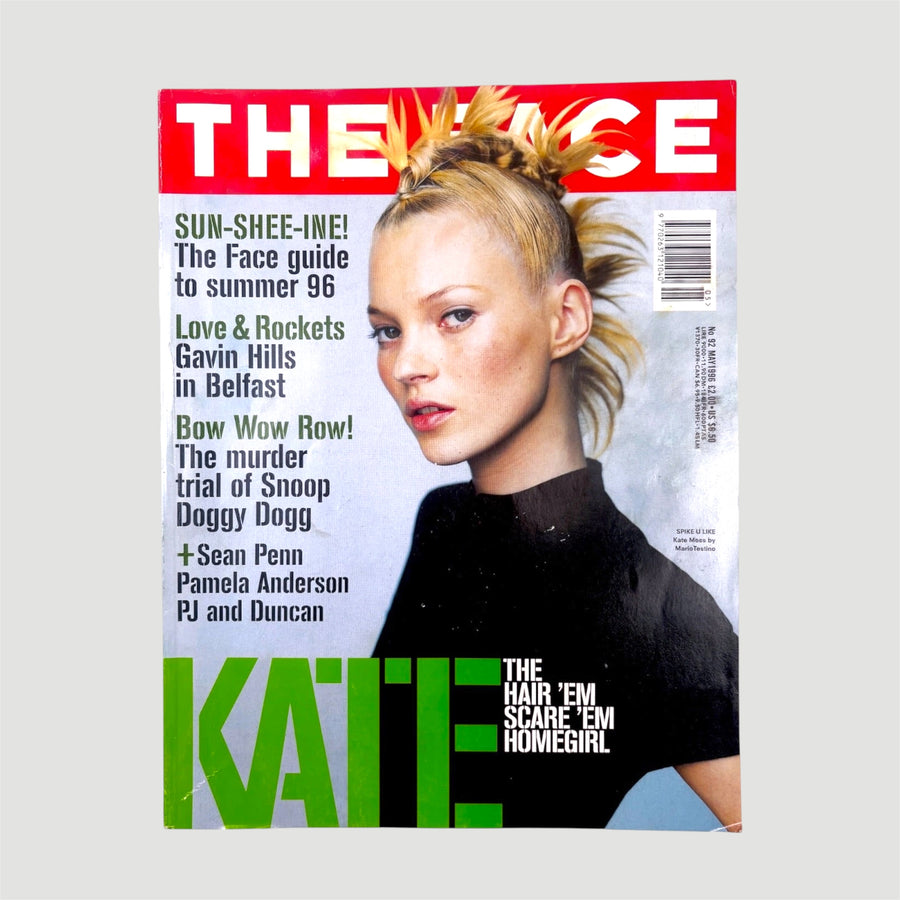 1996 The Face Magazine Kate Moss Cover
