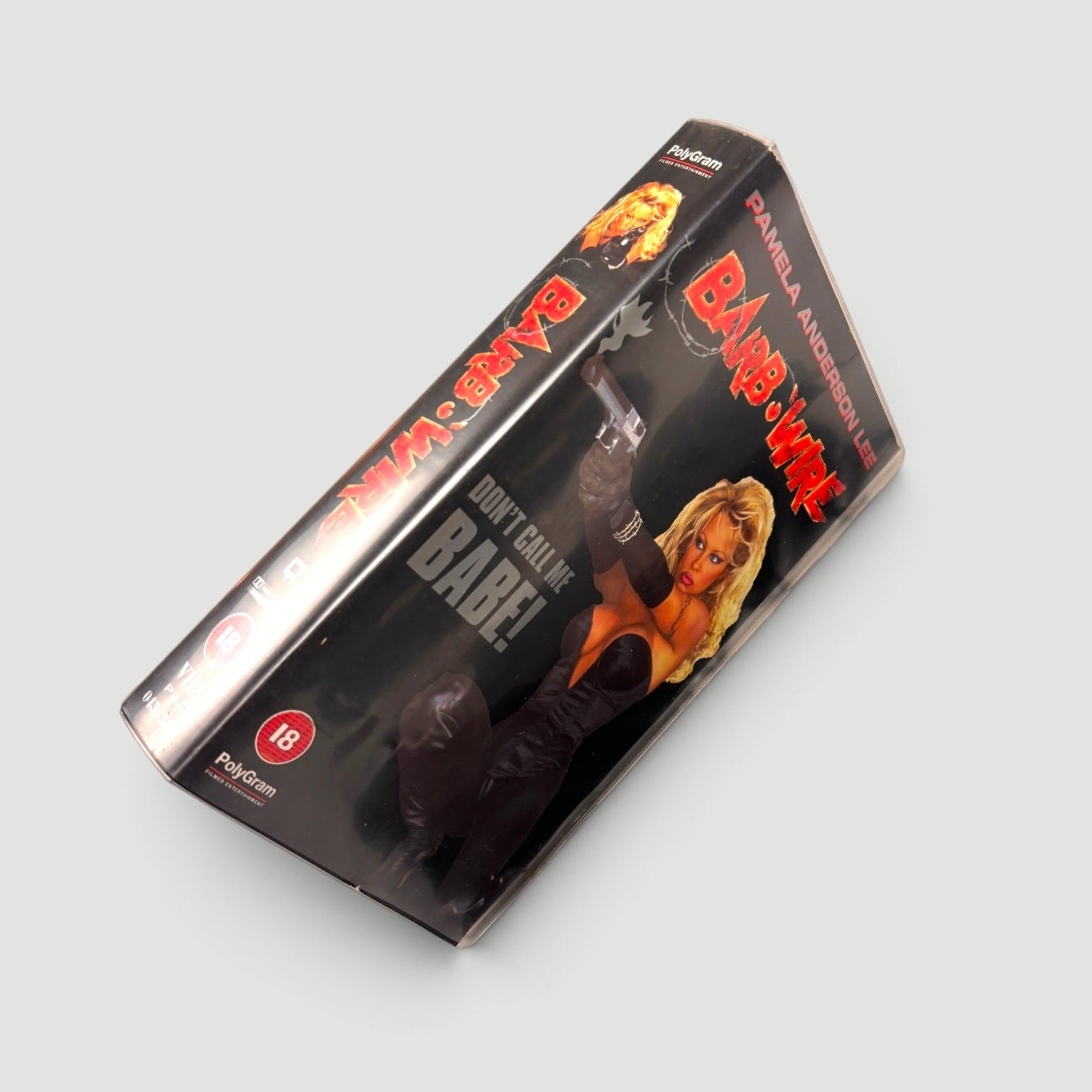1997 Barb Wire UK VHS Corset Box