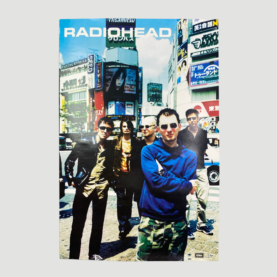 1997 Radiohead OK Computer Japan Promo Poster