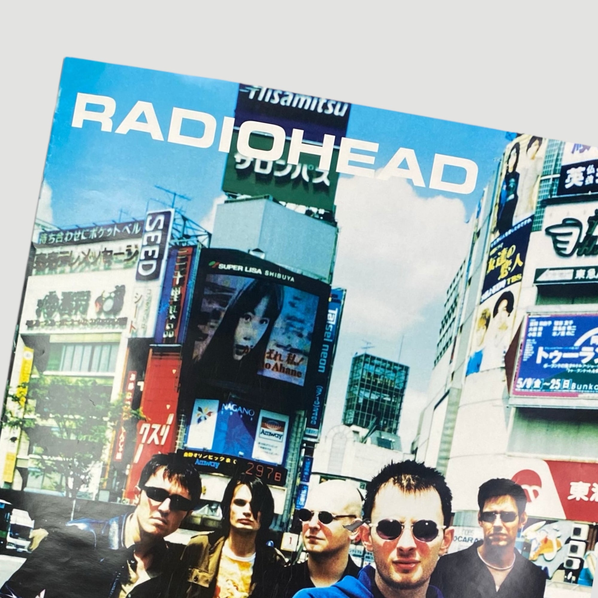 1997 Radiohead OK Computer Japan Promo Poster