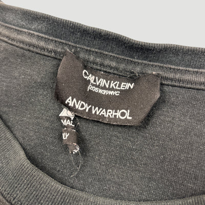 2017 Calvin Klein Andy Warhol Raf Simons T-Shirt