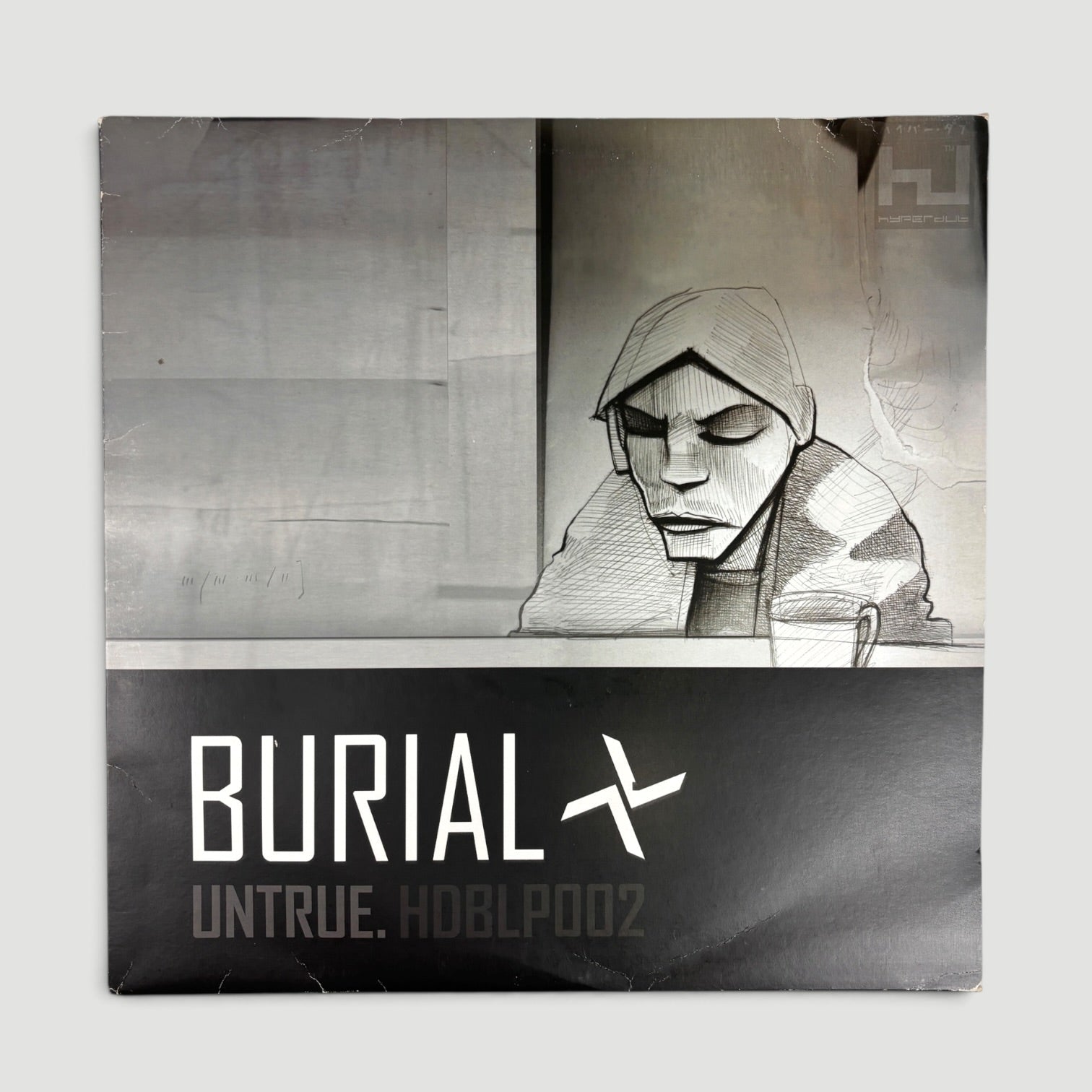 2007 Burial Untrue UK Early Press 2xLP