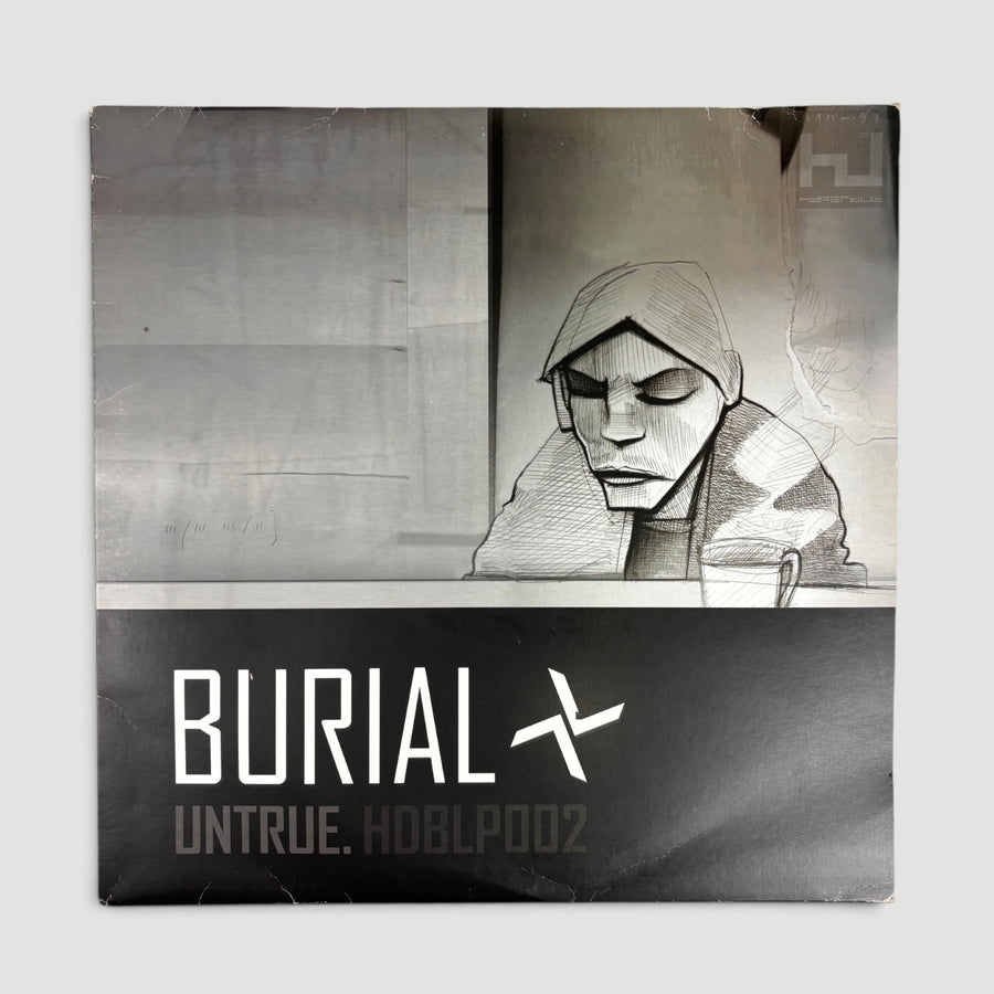 2007 Burial Untrue UK Early Press 2xLP
