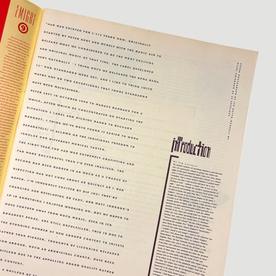 1988 Emigre Magazine 4AD Issue