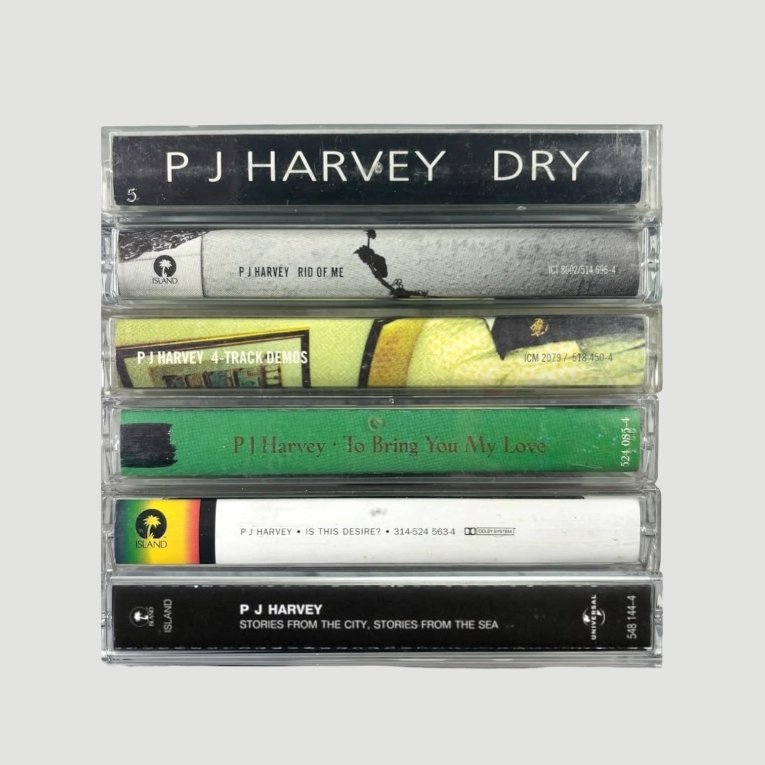 1992-2000 P J Harvey Cassette Set