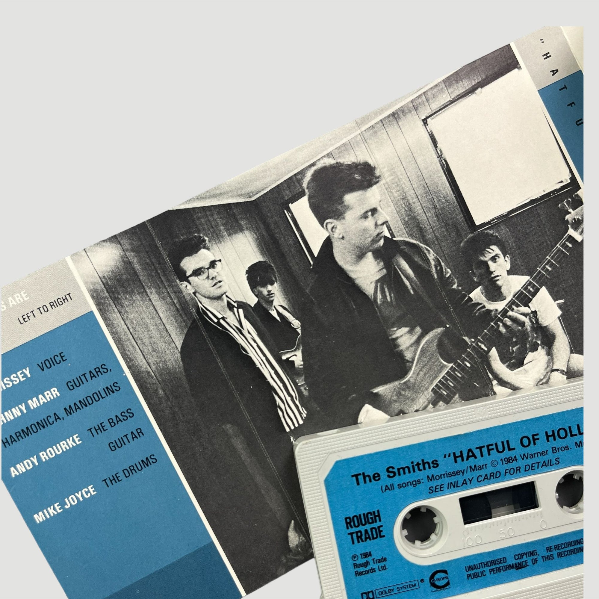 80's The Smiths Hatful of Hollow Cassette