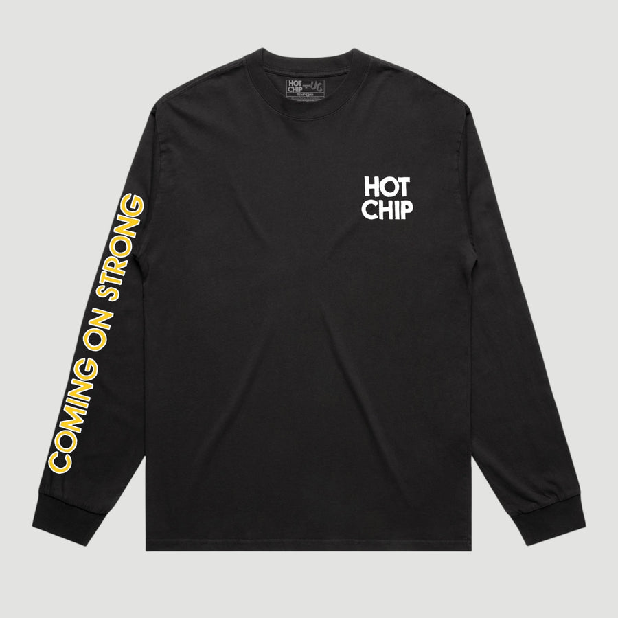 Hot Chip x UG Coming on Strong Black LS T-Shirt