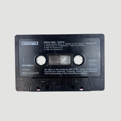 1996 Sepultura Roots UK Cassette