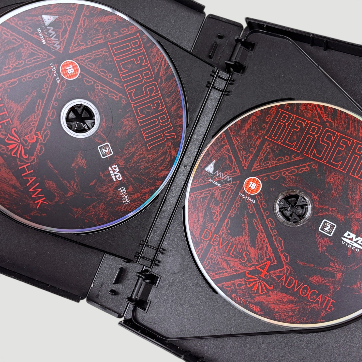 2020 Berserk UK 3 DVD Set