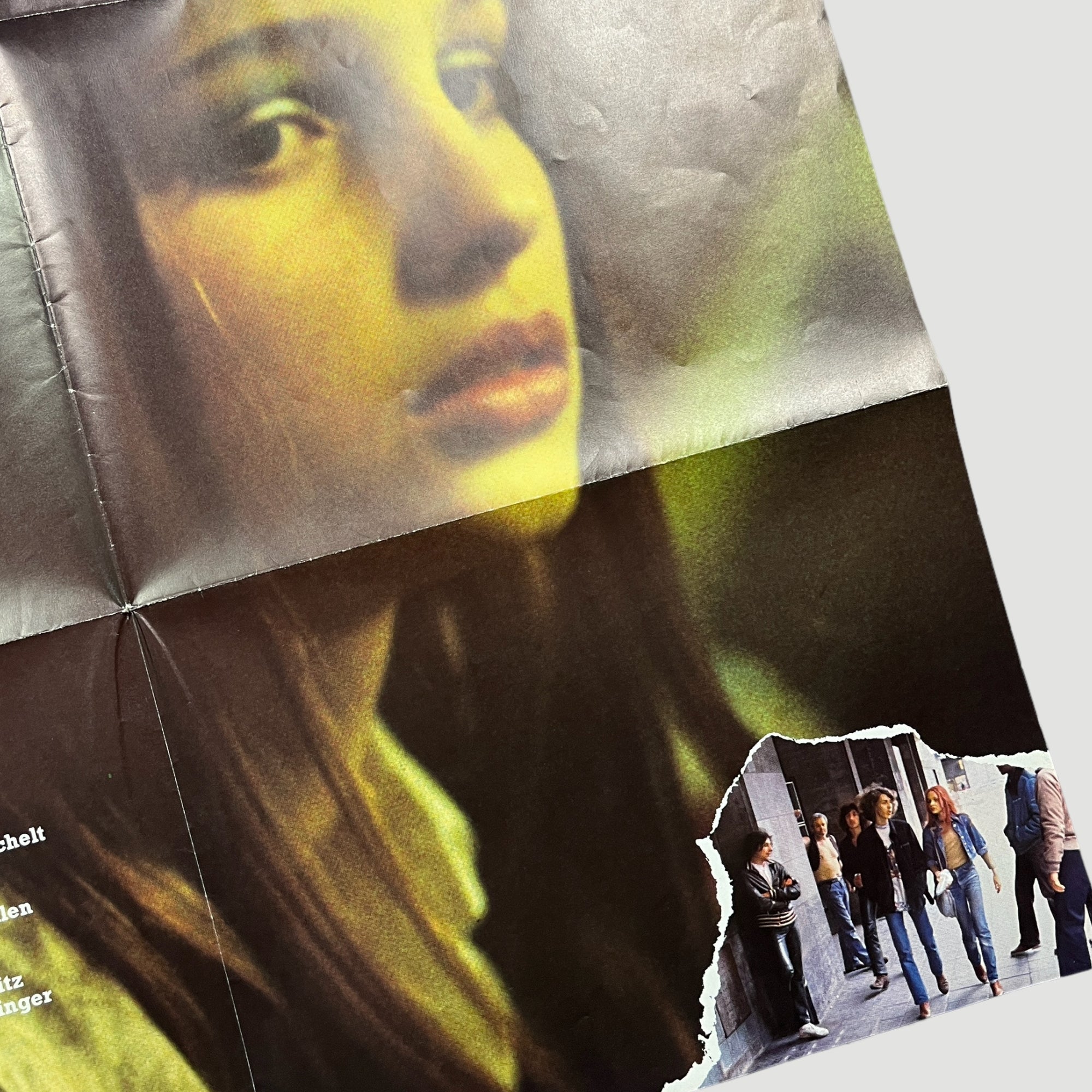 80's Christiane F. German Promo Poster