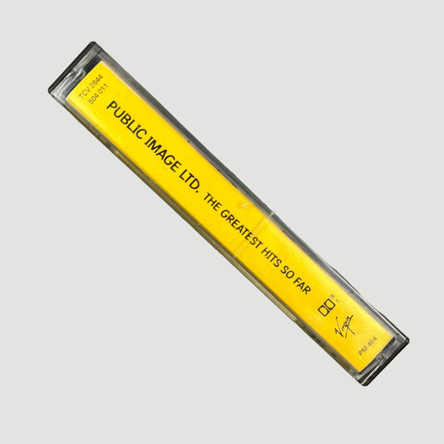 90’ Public Image Ltd. Greatest Hits, So Far Cassette