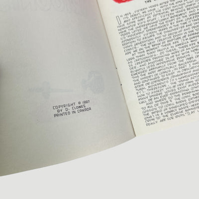 1997 Daniel Clowes Modern Cartoonist