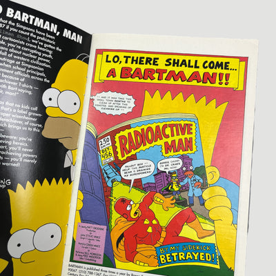 1999 Bartman and Radioactive Man Bongo Comic Promo