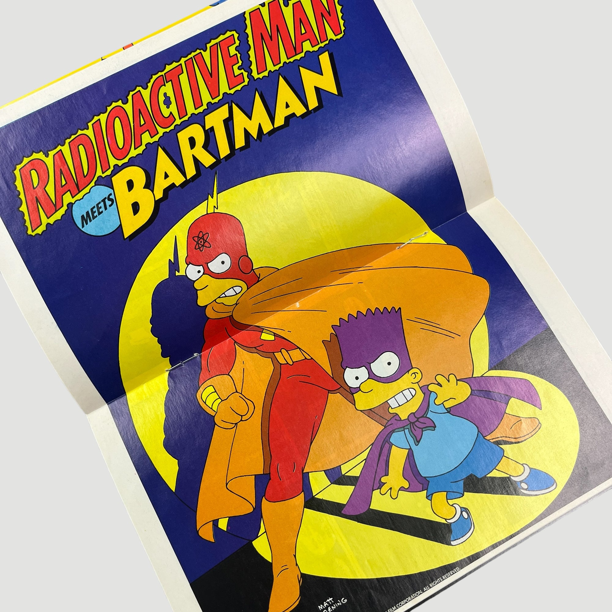 1999 Bartman and Radioactive Man Bongo Comic Promo