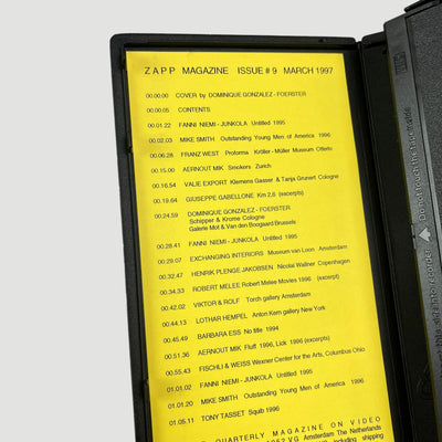 1997 Zapp Magazine #9 VHS