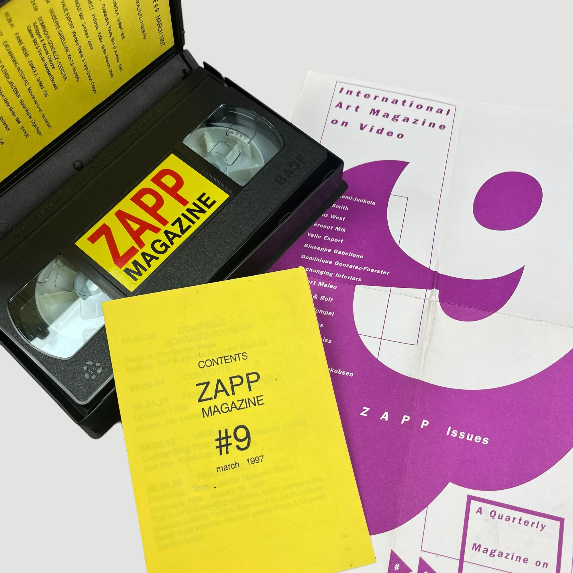 1997 Zapp Magazine #9 VHS