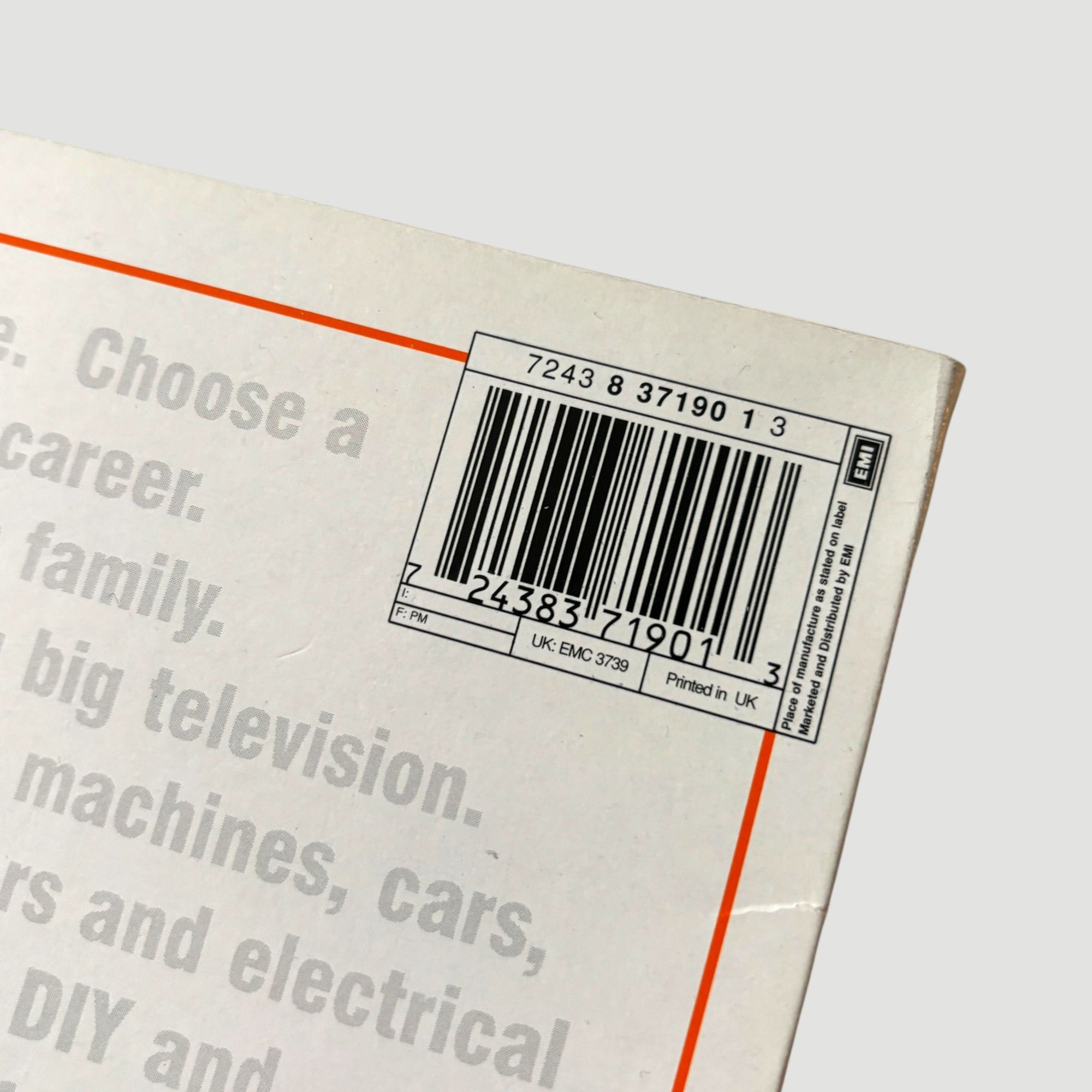 1996 Trainspotting 1st Press Vinyl