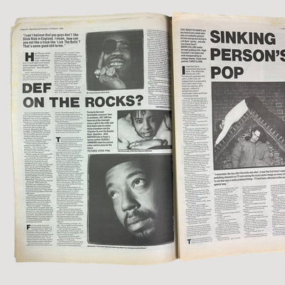 1989 NME Sonic Youth Issue