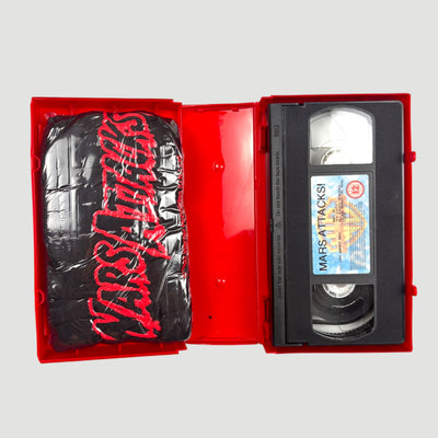 1996 Mars Attacks UK VHS+T-Shirt Boxset
