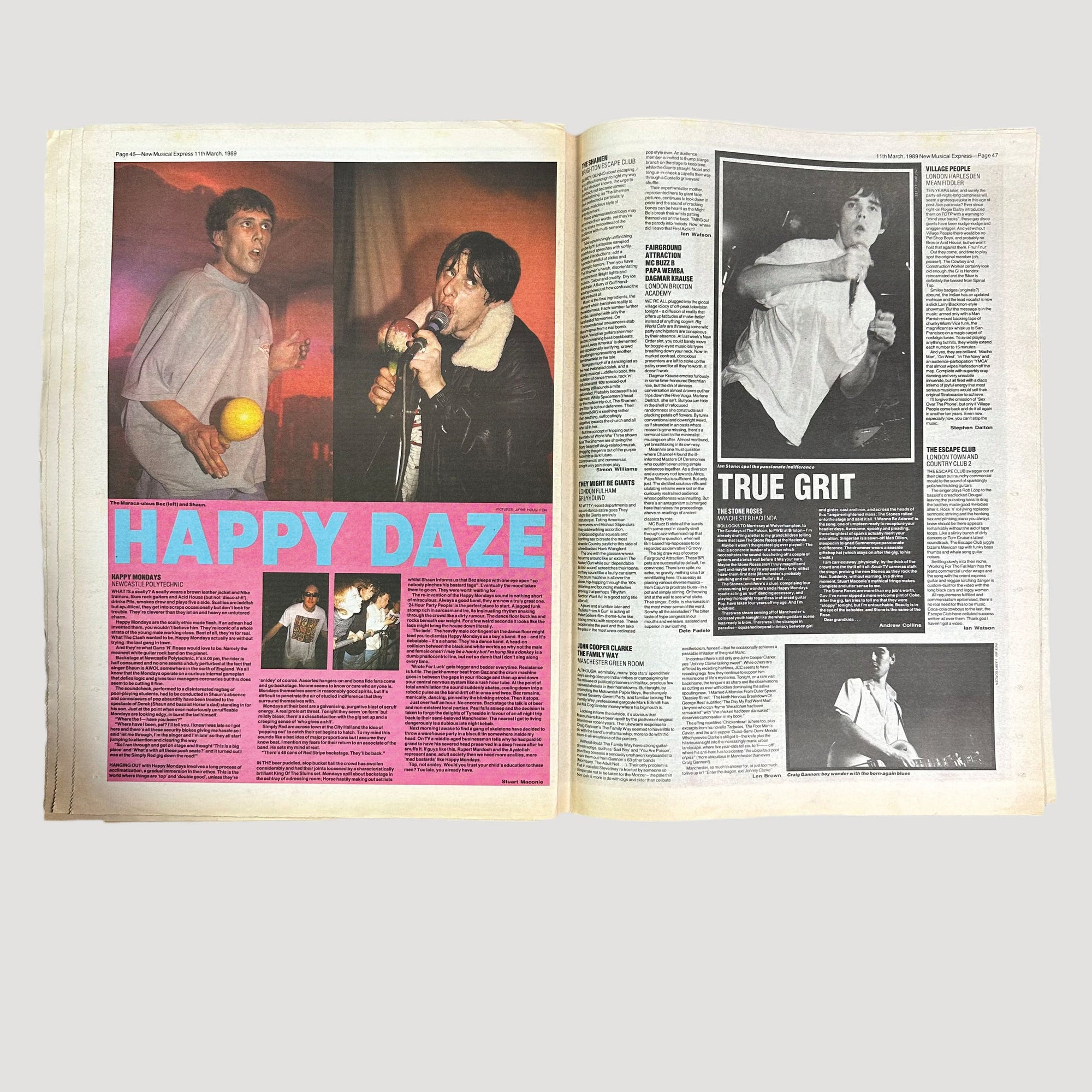 1989 NME Sonic Youth Issue