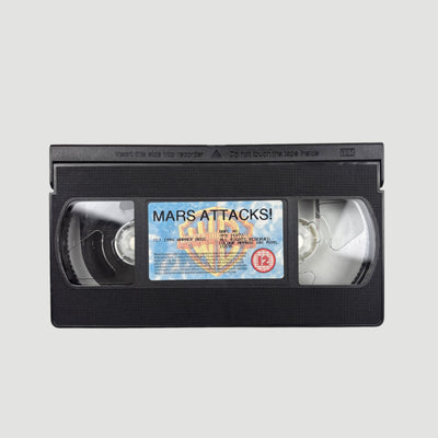 1996 Mars Attacks UK VHS+T-Shirt Boxset