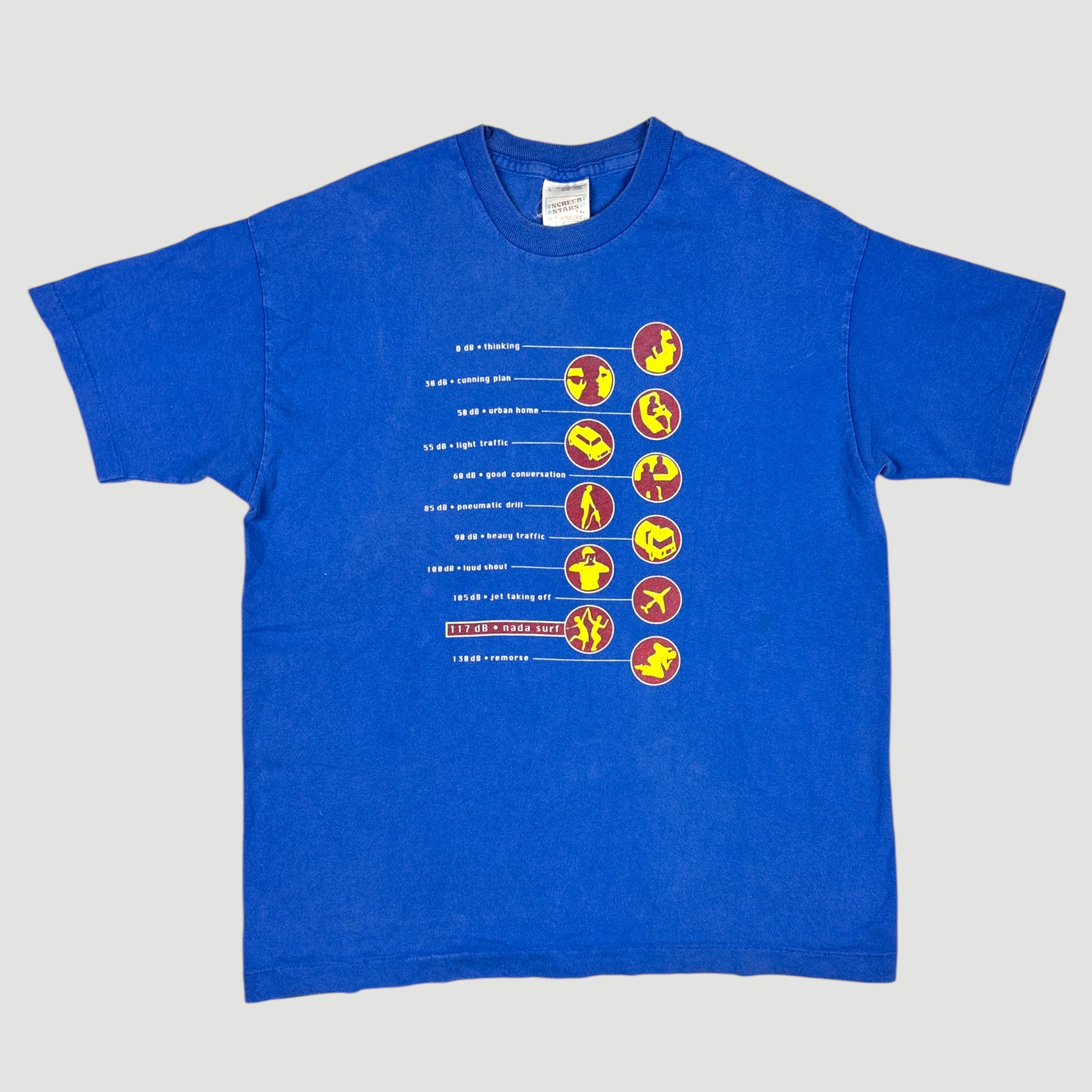 90's Nada Surf Decibel T-Shirt